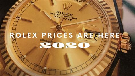 rolex prices dropping 2020|rolex prices going up.